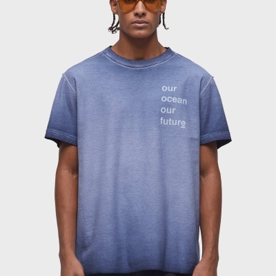 T-shirt Double Watercolor Fish Osklen