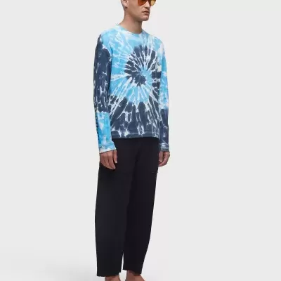 T-shirt Tie Dye Blue Osklen