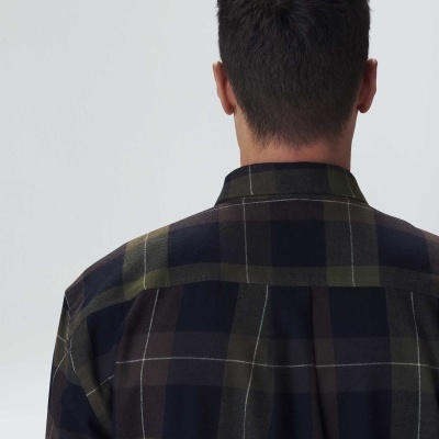 Camisa Flannel Plaid Ml Osklen