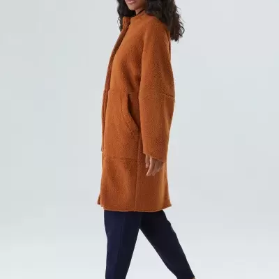 Casaco Midi Fleece Double Face Osklen