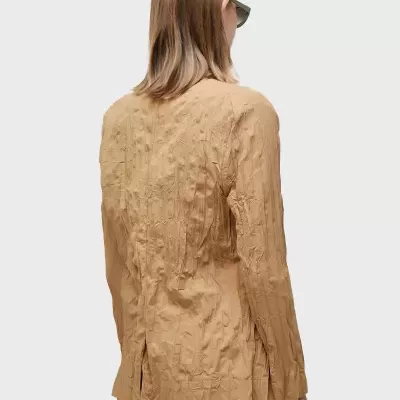 Blazer Tricoline Wrinkled Osklen
