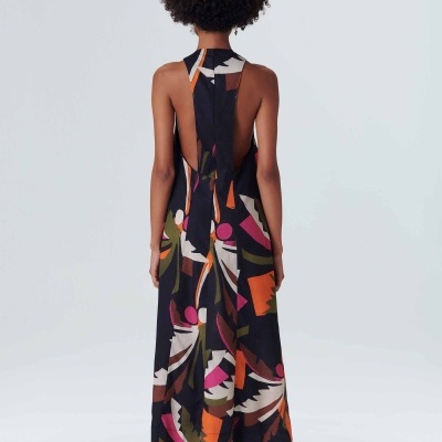 Vestido Coqueiro Longo Osklen