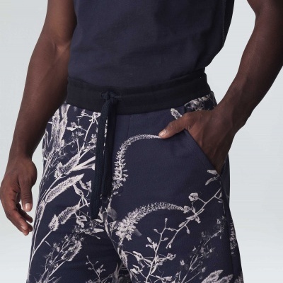 Bermuda Casual Moletom Orquídea Night