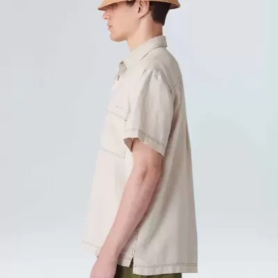 Camisa MC Contrast Line Osklen