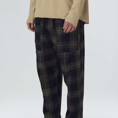 Calca Flannel Plaid Osklen