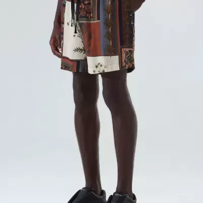 Bermuda Pj Patchwork Osklen