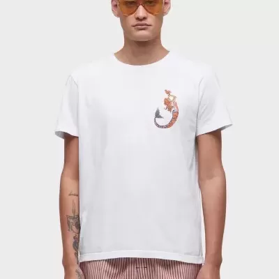 T-shirt Stone Mermaid Colors Osklen