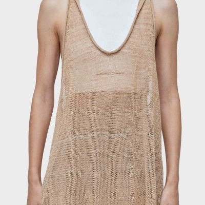 Regata tricot capuz cortica