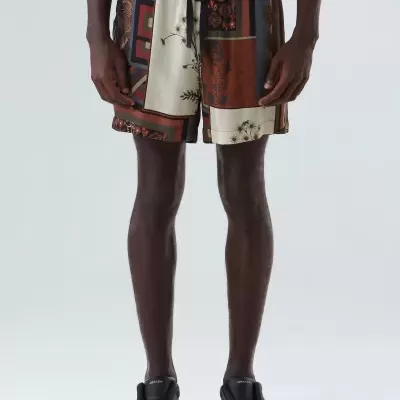 Bermuda Pj Patchwork Osklen