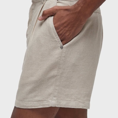 Short fluid linen pleats Osklen