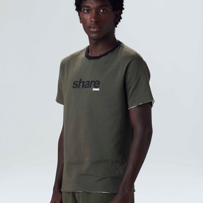 T Shirt Double Face Share Osklen