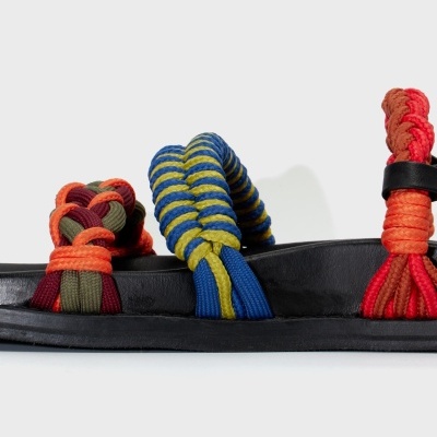 Sandália Macramê Corda Osklen