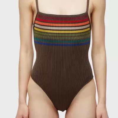 Maiô Tricot Vies Listras Osklen