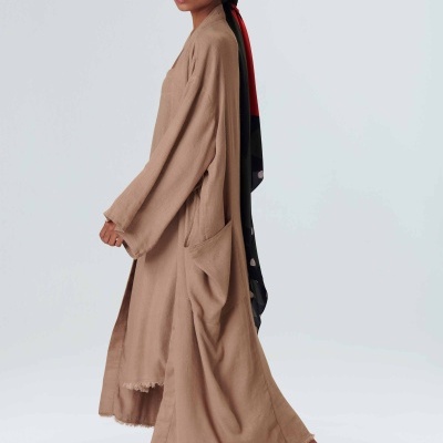 Kimono + Vestido Linho Reciclado Osklen