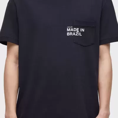 T-Shirt Pocket Made In Brazil Osklen