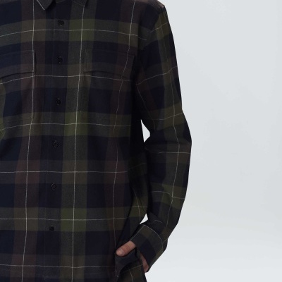 Camisa Flannel Plaid Ml Osklen