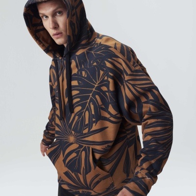Moletom Over Tropi Leaf Dark Osklen