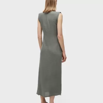 Vestido Amarração Linho Reciclado Osklen