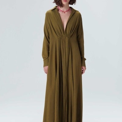Vestido Chemise Longo Osklen