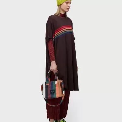 Kaftan Tricot Colorfull Stripes Osklen