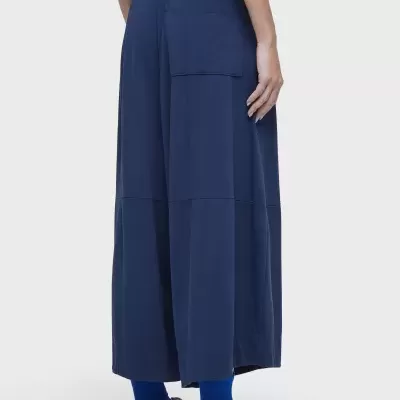 Calça ampla navy