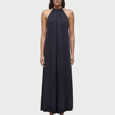 Vestido frente unica cordas