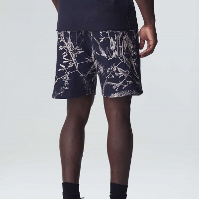 Bermuda Casual Moletom Orquídea Night