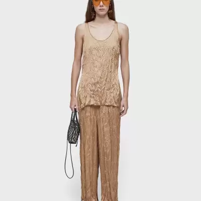 Regata wrinkled satin