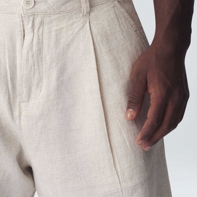 Bermuda Woof Linen Flow