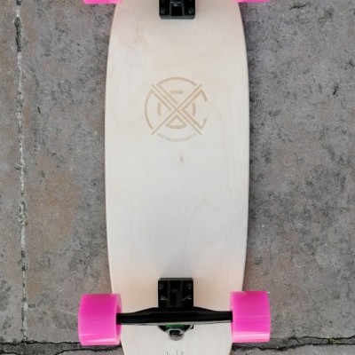 Skateboard Giraffe Patern