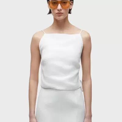 Top Frente Única Linen Atelier Osklen