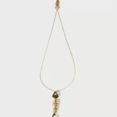 Colar escapulario pirarucu