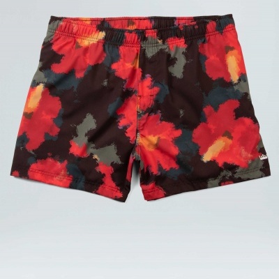 Beach Short Hibisco Blur