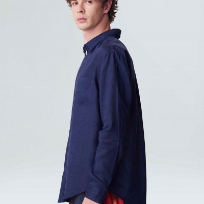Camisa Classic Linen Ml Osklen