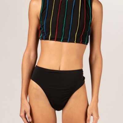 BIQUINI NERVURAS COLOR