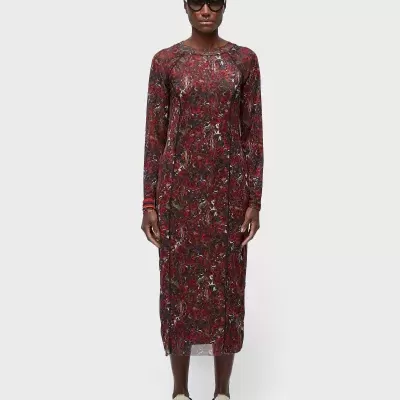 Vestido Tule Rose Tex Osklen