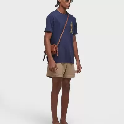 T-Shirt Light Linen Fish Osklen