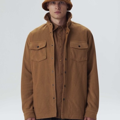 Men’s Fleece Shirt Jacket Trkk Osklen