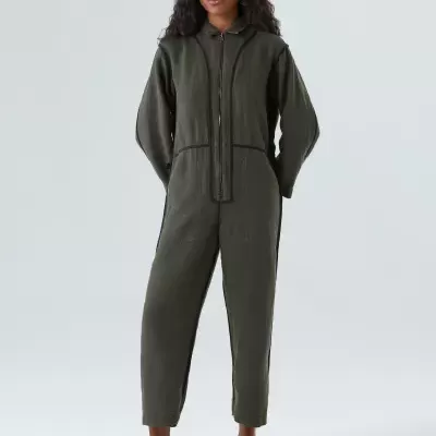 Macacão Bolsos Double Face Osklen