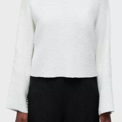 Blusa Tricot Bouclet Pespontos Osklen