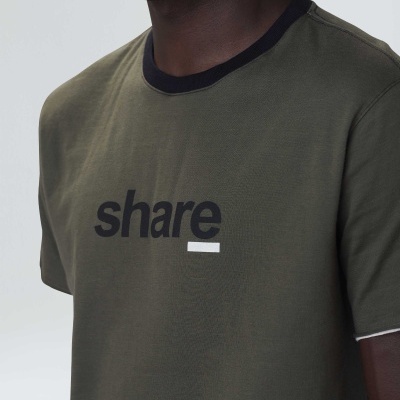 T Shirt Double Face Share Osklen