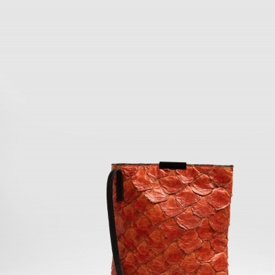 japanese knot bolsa with square bottom