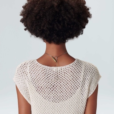 Vestido Regata Tricot Tela Osklen