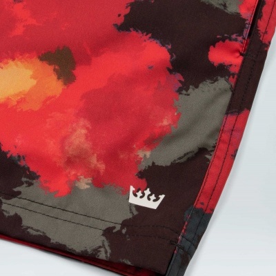 Beach Short Hibisco Blur