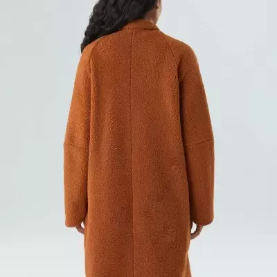 Casaco Midi Fleece Double Face Osklen