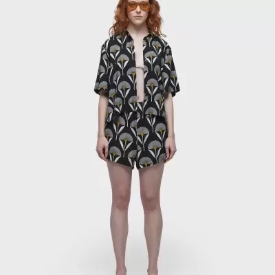 Short Sunflower Dots Osklen