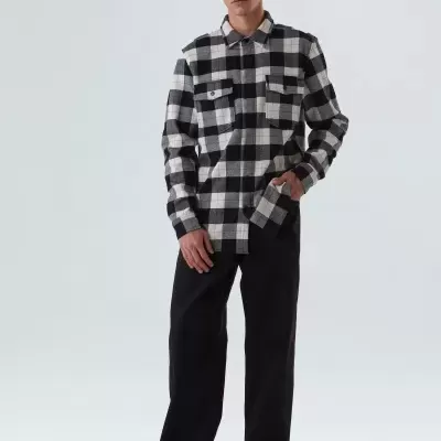 Overshirt Masculina Xadrez Osklen