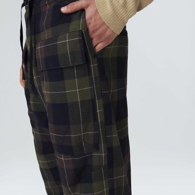 Calca Flannel Plaid Osklen