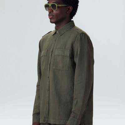 Camisa Ml Utility Hemp Osklen