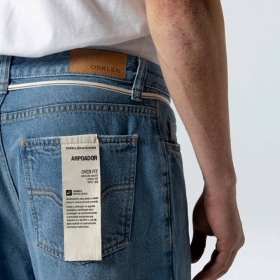 Calca Jeans Arpoador Pure Light Blue Osklen